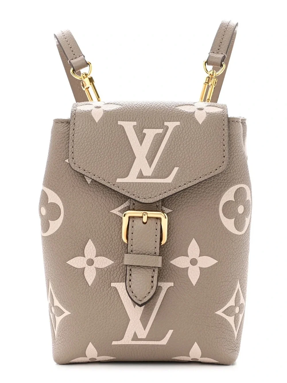 ‼️Authentic Louis Vuitton Empreinte Monogram Gaint Leather Small Backpack